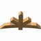 Ekena Millwork Alberta Rough Sawn Timber Gable Bracket, Western Red Cedar, 60"W x 30"H x 6"D x 6"F, 12/12 Pitch GBW060X30X0606ALB00RWR - alternate 3